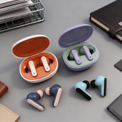 A-33 In-Ear Wireless Bluetooth Earphones in Macaron Colors Wholesale