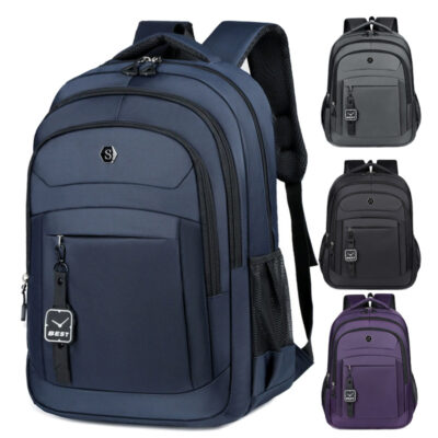 Classic Navy Backpack Waterproof Travel Laptop Backpack FOR MEN Women Bulk Order MOQ 20