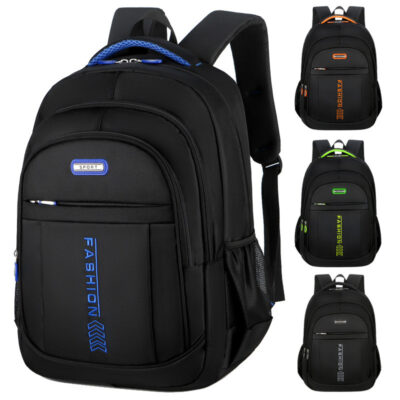 MOQ 20PCS Multi Compartment Water Resistant Sport Backpack Lightweight Business Laptop Bag Large Student School Travel Backpack For Men Women