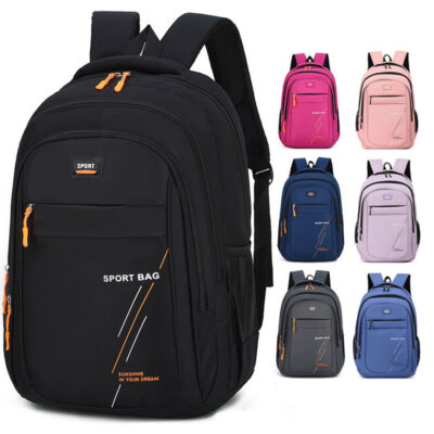 MOQ 20PCS Bulk Durable Multi Compartment Computer Backpack Waterproof Oxford Sport Backpack for Student Business Travel Wholesale Factory