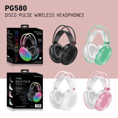PG580 MOQ 100pcs Fast Delivery Bluetooth Headphones Supplier | Ready to Ship Wireless Headsets