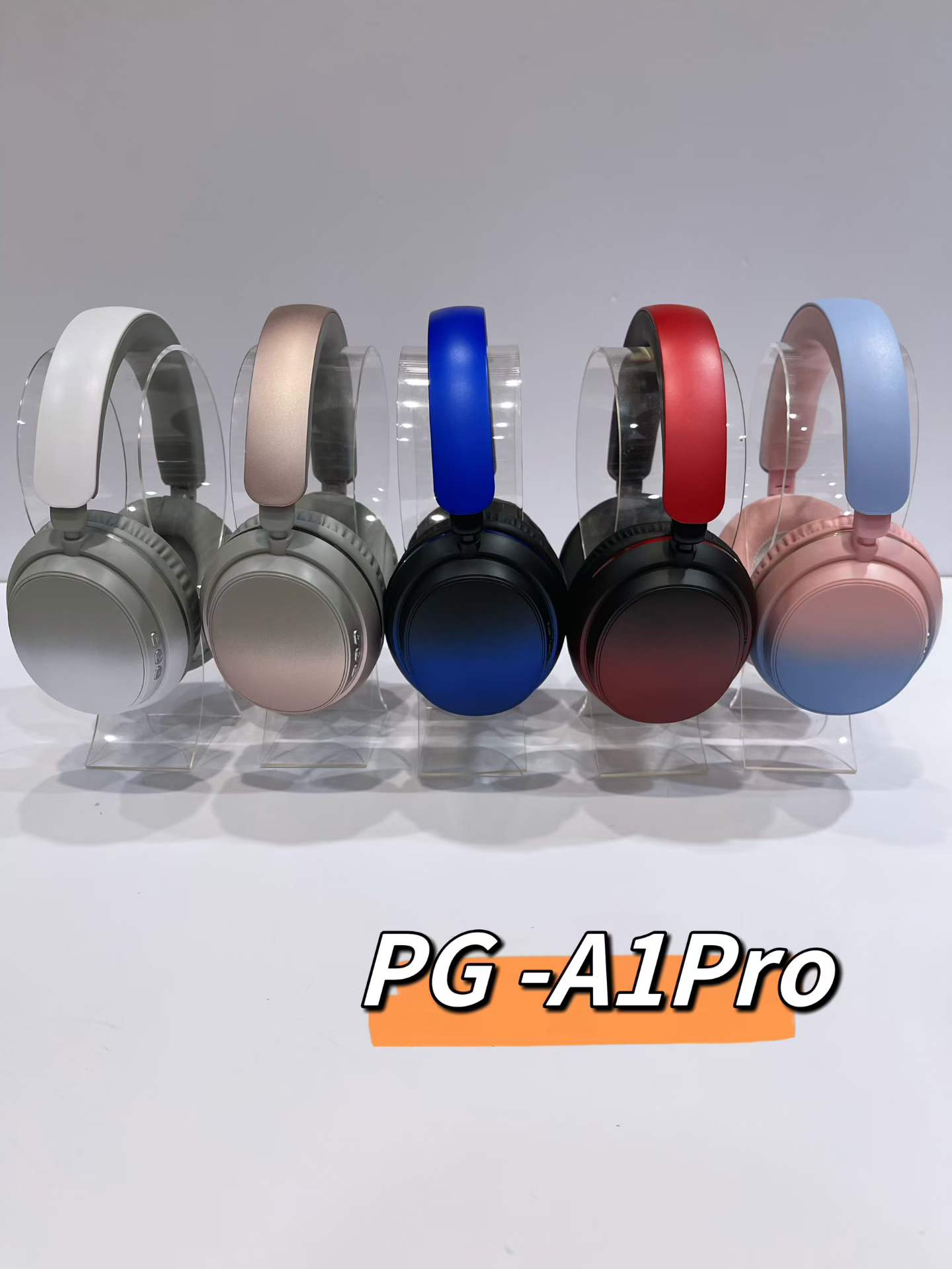 PG-A1PRO MOQ 100 Bluetooth Headphones Distributor | Wholesale Supplier for Retail Stores