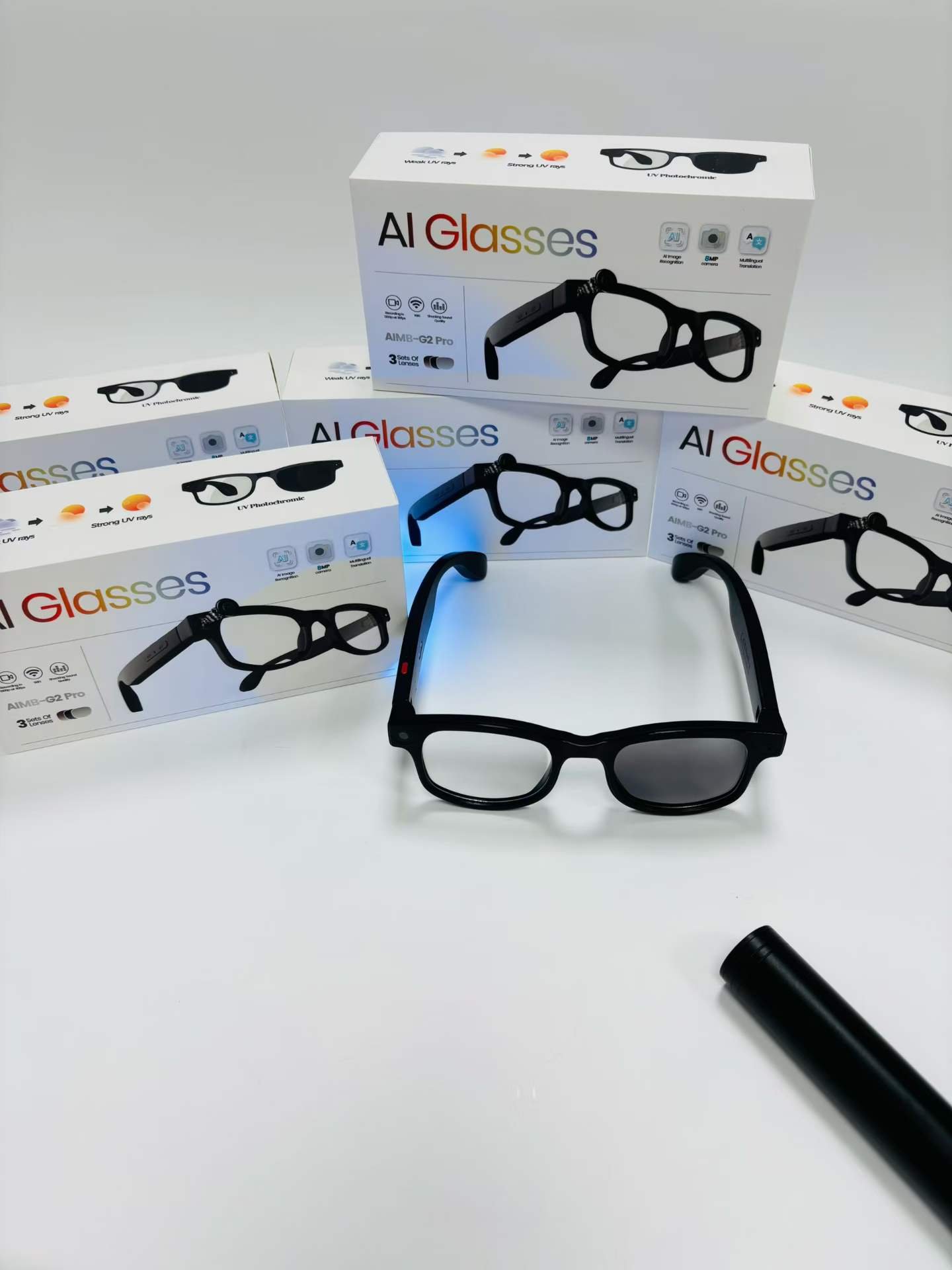 AIMB-G2PRO 8MP Sony 219 chip smart glasses - 图片 3