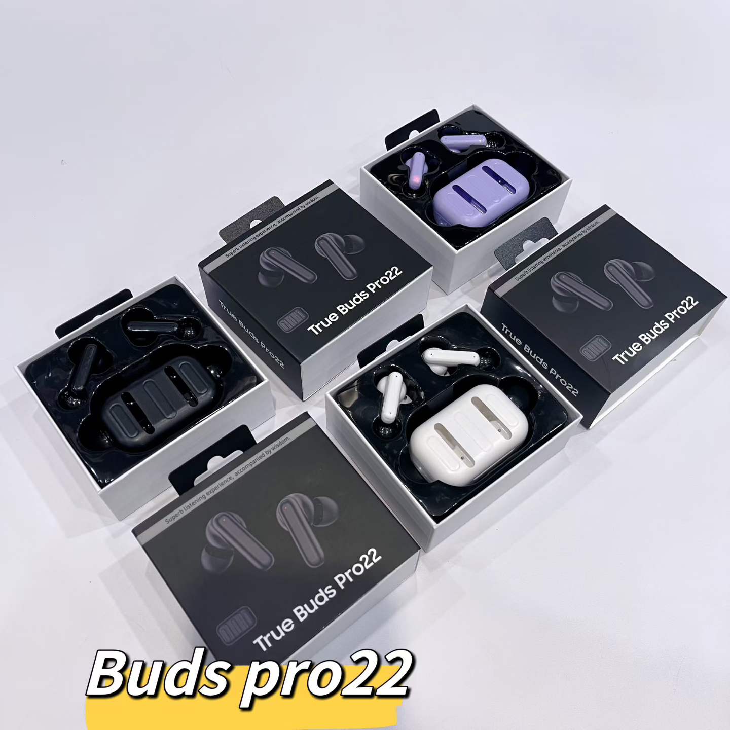 Buds pro22 MOQ 100pcs Wholesale Bluetooth Headsets for Stores | Stock Products Ready for Shipping - Image 4