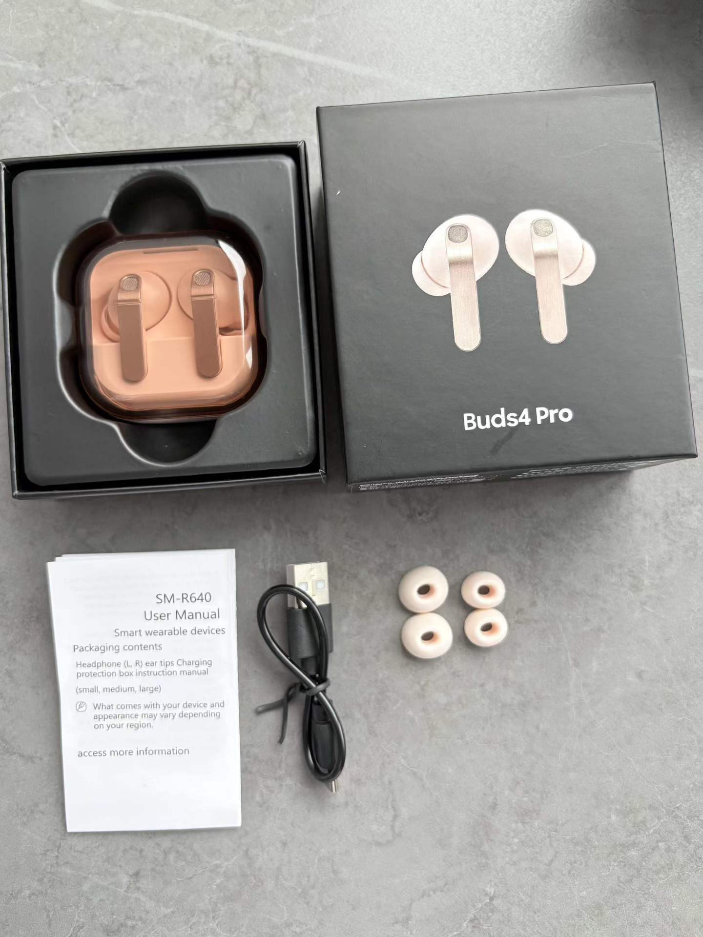 Buds4 pro moq 100 TWS earphones Bluetooth Headphones for Retail Shops | Wholesale Wireless Audio Accessories Supplier - Image 5