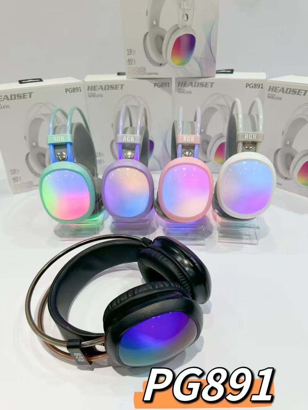 PG891 Wholesale Wireless Headphones for Small Businesses | MOQ 100PCS