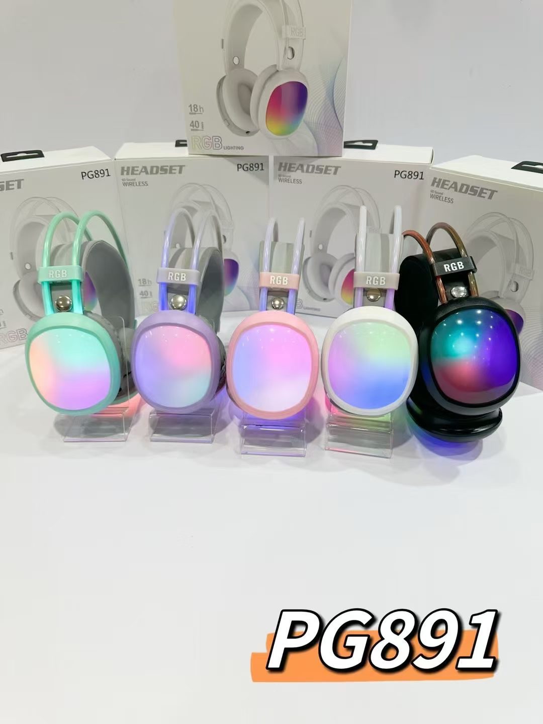 PG891 Wholesale Wireless Headphones for Small Businesses | MOQ 100PCS - Image 3