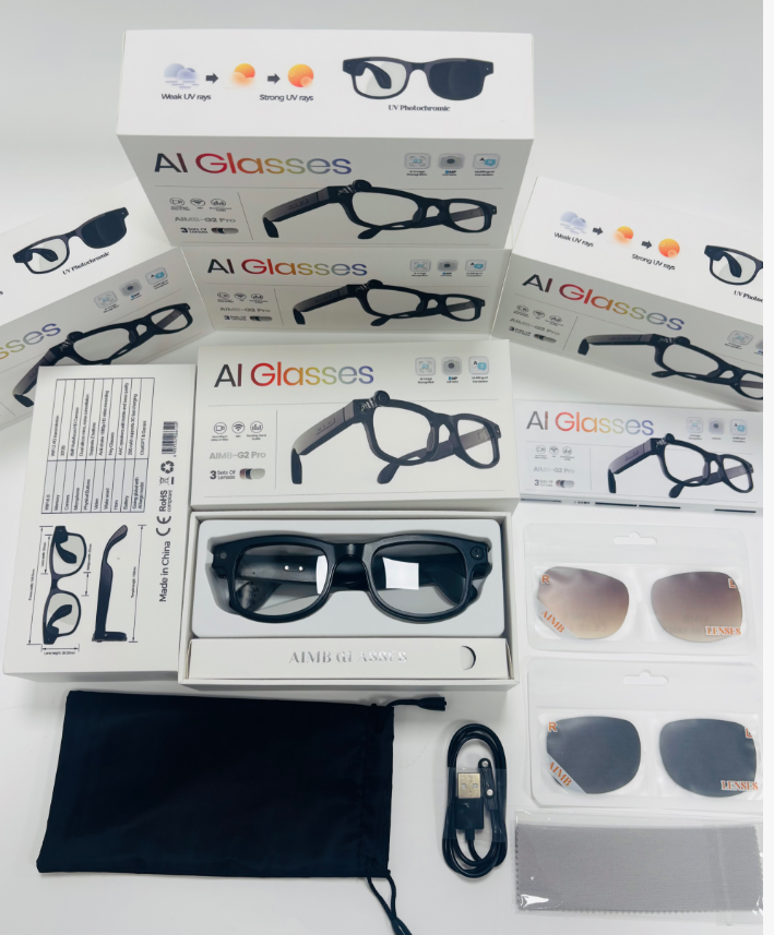 AIMB-G2PRO 8MP Sony 219 chip smart glasses - 图片 2