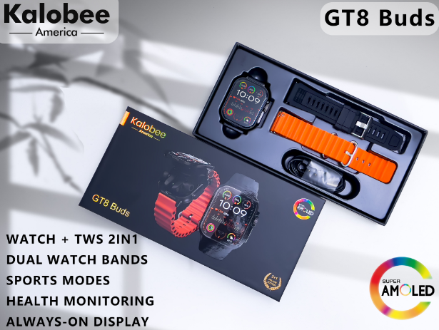 GT8 Buds Wholesale Smart Watch with Earbuds - 图片 2