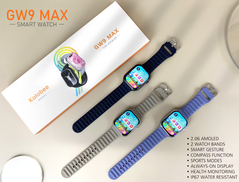 GW9MAX Bluetooth Calling Smart Watch Wholesale - 图片 2