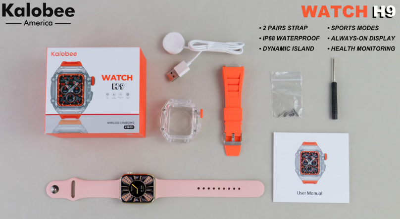 H9 Bluetooth Calling Smart Watch Wholesale - 图片 2