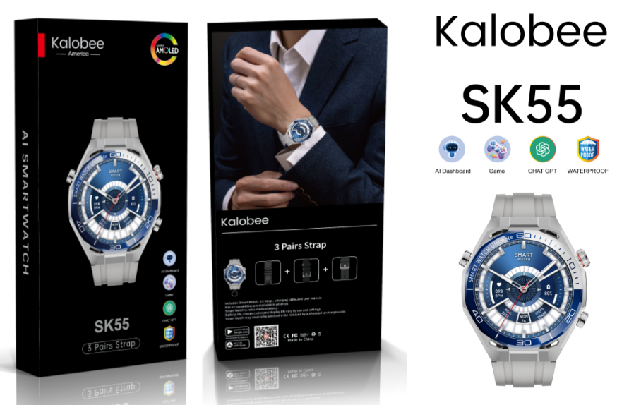 SK55 AI Smart Watch Wholesale - 图片 2