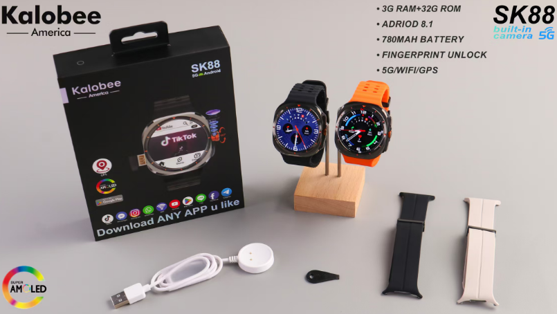 SK88 4G Android Smart Watch Wholesale - 图片 2